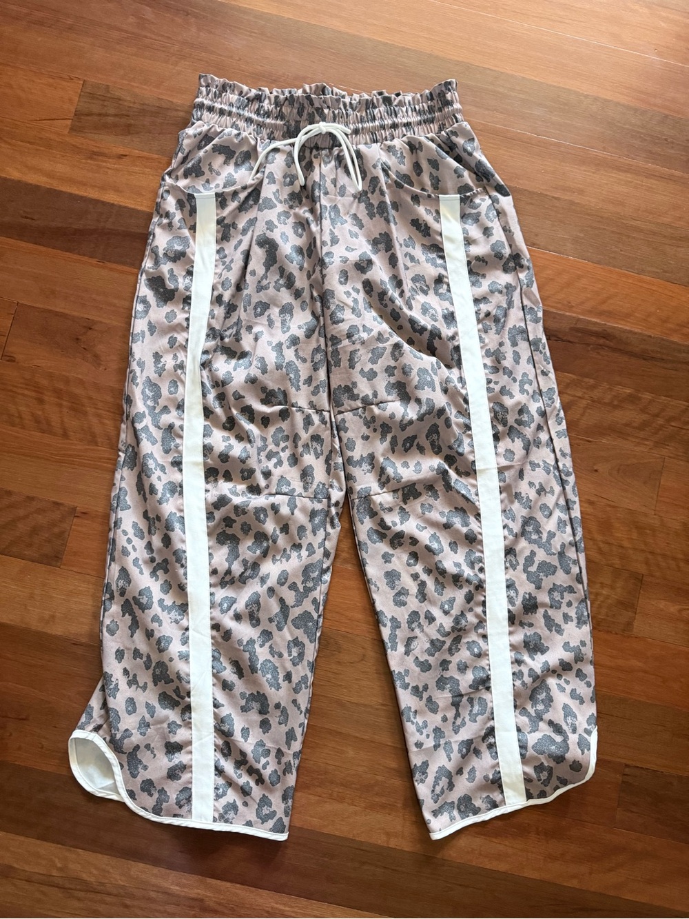 Cheetah print pants